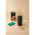 Cos de rufe, Brabantia, Black Cork, 35 L, 30x30x63.5 cm, otel/pluta, negru