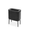 Cos de rufe Bo 60 L, Brabantia, Matt, 32x54x67 cm, polipropilena/otel, negru mat