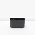 Organizator pentru accesorii baie, Brabantia, Caddy Dark Grey, 19.7x9.8x11 cm, polipropilena, gri inchis