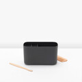 Organizator pentru accesorii baie, Brabantia, Caddy Dark Grey, 19.7x9.8x11 cm, polipropilena, gri inchis