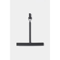 Racleta pentru dus, Brabantia, Dark Grey, 24x26 cm, polipropilena/sillicon, gri inchis