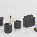 Cutie deseuri cosmetice, Brabantia, Waste Caddy, 15x8.5x9.8 cm, polipropilena, gri inchis