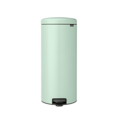 Cos de gunoi cu pedala, Brabantia, NewIcon Jade Green, 30 L, 38x29.3x67.9 cm, otel, verde jad