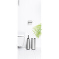 Set accesorii pentru baie 3 piese, Brabantia, Balance Matt, otel, argintiu