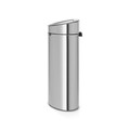 Cos de gunoi cu soft touch, Brabantia, Touch New Matt, 40 L, 30.2x43.5x72.7 cm, otel, argintiu
