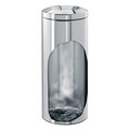 Cos de gunoi, Brabantia, Matt Steel, 30 L, 31.8x29.5x68.5 cm, otel, cu protectie impotriva incendiilor, argintiu