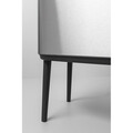 Cos de gunoi cu soft touch, Brabantia, Bo Touch Matt Fingerprint Proof, 11/23 L, 31.2x54x68 cm, otel, argintiu