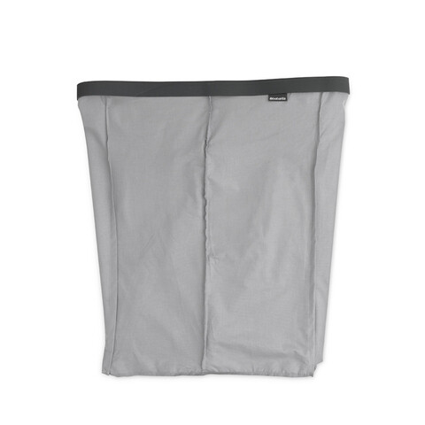 Sac de rezerva pentru cosul de rufe Bo 2x 45 L, Brabantia, Grey, 85x82x3.8 cm, textile, gri