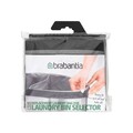 Rezerva sac pentru cos de rufe, Brabantia, Grey, 55 L, 80x56x3.8 cm, textile, gri