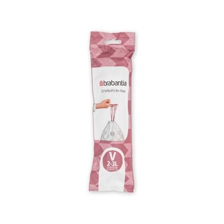 Alb, Set 20 saci, marimea V, 3 L