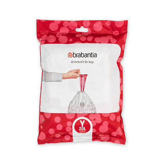 Alb, Set 40 saci, marimea Y, 20 L