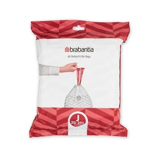 Alb, Set 40 saci, marimea J, 20-25 L