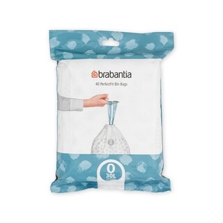 Alb, Set 40 saci, marimea O, 30 L