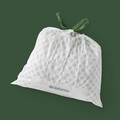 Set 20 saci de gunoi, Brabantia, PerfectFit, marimea R, 36 L, nailon, alb