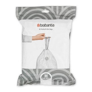 Alb, Set 40 saci, marimea H, 50-60 L