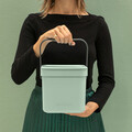 Cos de gunoi, Brabantia, Sort&Go, 3 L, 13.9x18.8x18.1 cm, polipropilena, verde jad
