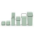 Cos de gunoi, Brabantia, Sort&Go, 3 L, 13.9x18.8x18.1 cm, polipropilena, verde jad