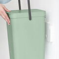 Cos de gunoi, Brabantia, Sort&Go, 16 L, 27.9x22x40.1 cm, polipropilena, verde jad