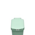 Cos de gunoi cu pedala, Brabantia, StepUp, 10 L, 26.5x20.3x38.1 cm, polipropilena, verde jad