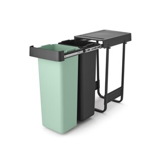 Gri inchis;Verde, 2x30 L