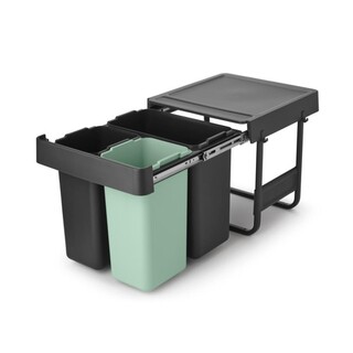 Gri inchis;Verde, 2x10 L+20 L