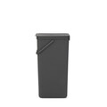 Cos de gunoi, Brabantia, Sort&Go, 40 L, 34.5x26.8x62 cm, polipropilena, gri