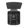 Cos de gunoi cu pedala, Brabantia, StepUp, 40 L, 35.2x28x66.6 cm, polipropilena, gri inchis