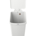 Cos de gunoi cu pedala, Brabantia, StepUp, 40 L, 35.2x28x66.6 cm, polipropilena, gri deschis