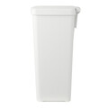 Cos de gunoi cu pedala, Brabantia, StepUp, 40 L, 35.2x28x66.6 cm, polipropilena, gri deschis