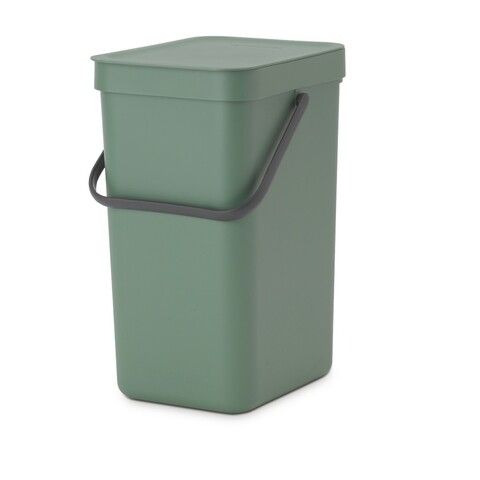 Cos de gunoi, Brabantia, Sort&Go, 12 L, 24.9x20x35.1 cm, polipropilena, verde brad