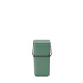 Cos de gunoi, Brabantia, Sort&Go, 12 L, 24.9x20x35.1 cm, polipropilena, verde brad