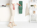 Cos de gunoi, Brabantia, Sort&Go, 16 L, 27.9x22x40.1 cm, polipropilena, verde brad