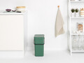 Cos de gunoi, Brabantia, Sort&Go, 16 L, 27.9x22x40.1 cm, polipropilena, verde brad
