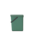 Cos de gunoi, Brabantia, Sort&Go, 25 L, 34.5x26.8x40.1 cm, polipropilena, verde brad