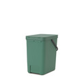 Cos de gunoi, Brabantia, Sort&Go, 25 L, 34.5x26.8x40.1 cm, polipropilena, verde brad