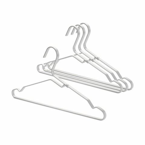 Set 4 umerase, Brabantia, Linn, 42.2x20.8 cm, aluminiu, argintiu