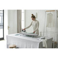 Masa de calcat Table top, Brabantia S, Metallised, 95x30 cm, otel/bumbac
