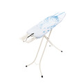 Masa de calcat, Brabantia A, Cotton Flower, 110x30 cm, 7 pozitii de reglare, polipropilena/otel/bumbac