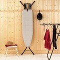 Masa de calcat, Brabantia A, Denim Grey, 110x30 cm, 7 pozitii de reglare, otel/bumbac