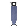 Masa de calcat, Brabantia B, Denim Blue, 124x38 cm, 7 pozitii de reglare, otel/bumbac, albastru denim