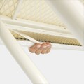 Masa de calcat, Brabantia B, PerfectFlow Bubbles, 124x38 cm, 7 pozitii de reglare, cu suport statie de calcat, polipropilena/otel/bumbac