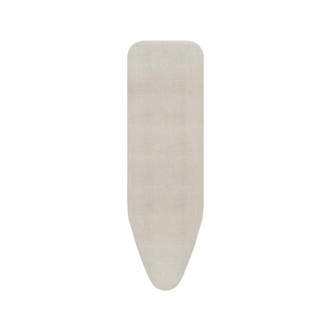 Husa pentru masa de calcat, Brabantia B, Denim Grey, 124x38 cm, 2 mm spuma, bumbac
