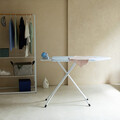 Masa de calcat, Brabantia C, Fresh Breeze, 124x45 cm, 7 pozitii de reglare, otel/bumbac