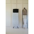 Masa de calcat, Brabantia C, Denim Grey, 124x45 cm, 7 pozitii de reglare, cu suport statie de calcat, otel/bumbac, gri denim
