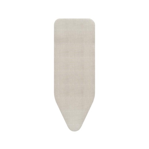 Husa pentru masa de calcat, Brabantia C, Denim Grey, 124x45 cm, 2 mm spuma, bumbac, gri denim