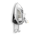 Suport pentru fierul de calcat, fixare pe perete, Brabantia, Cool Grey, 16x19.5x38.1 cm, polipropilena/otel, gri