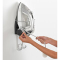 Suport pentru fierul de calcat, fixare pe perete, Brabantia, Cool Grey, 16x19.5x38.1 cm, polipropilena/otel, gri