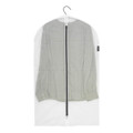 Set 2 huse pentru haine, Brabantia, Clothes Cover, 60x100 cm, nailon, transparent/gri