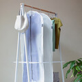 Set 2 huse pentru haine, Brabantia, Clothes Cover, 60x135 cm, nailon, transparent/gri