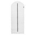 Set 2 huse pentru haine, Brabantia, Clothes Cover, 60x150 cm, nailon, transparent/gri